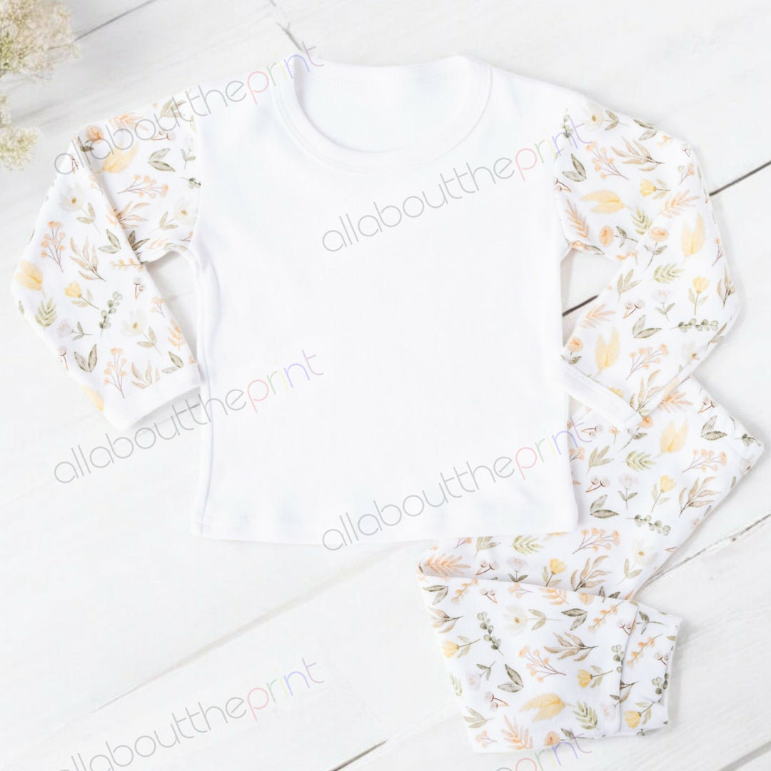 Spring Floral Pyjama Mockup