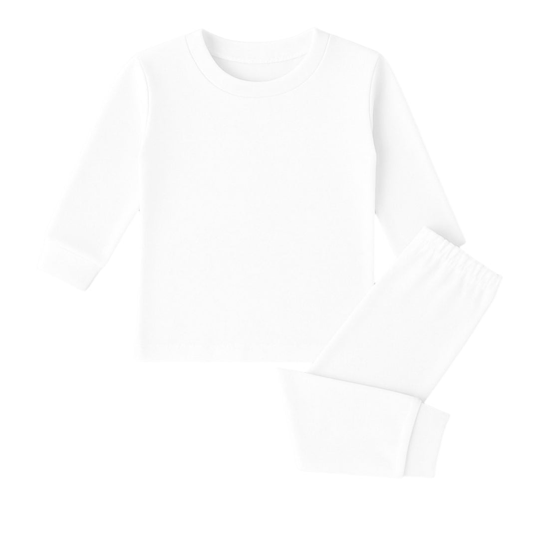 Plain White Pyjama Set