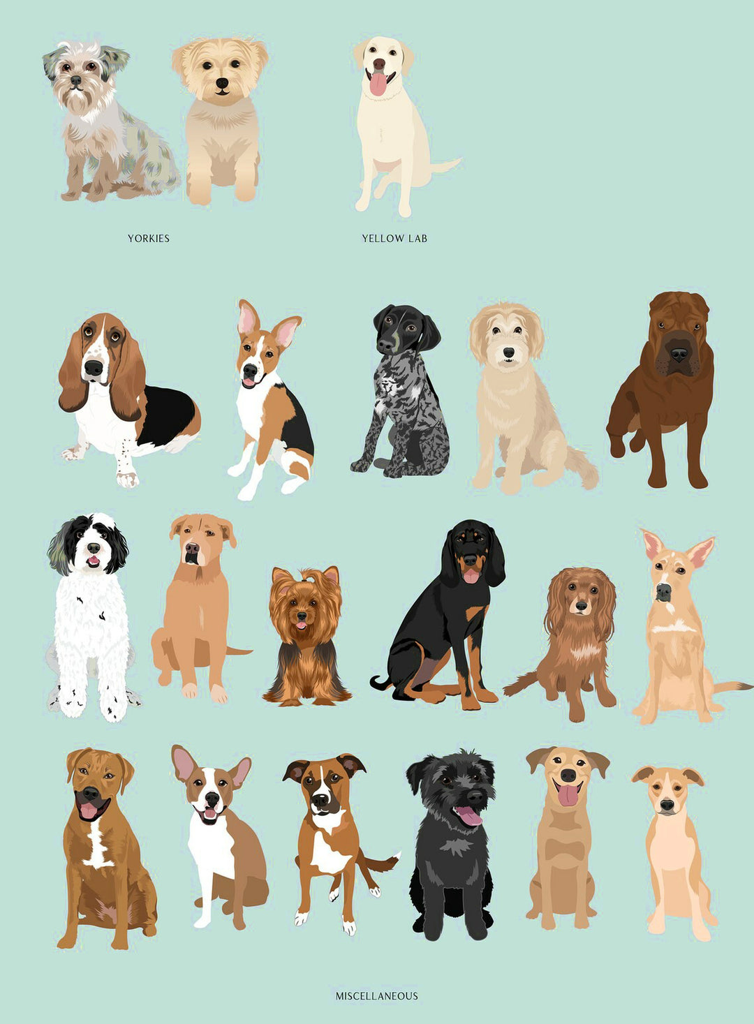 Personalised Dog Treat Tin Pink/Blue
