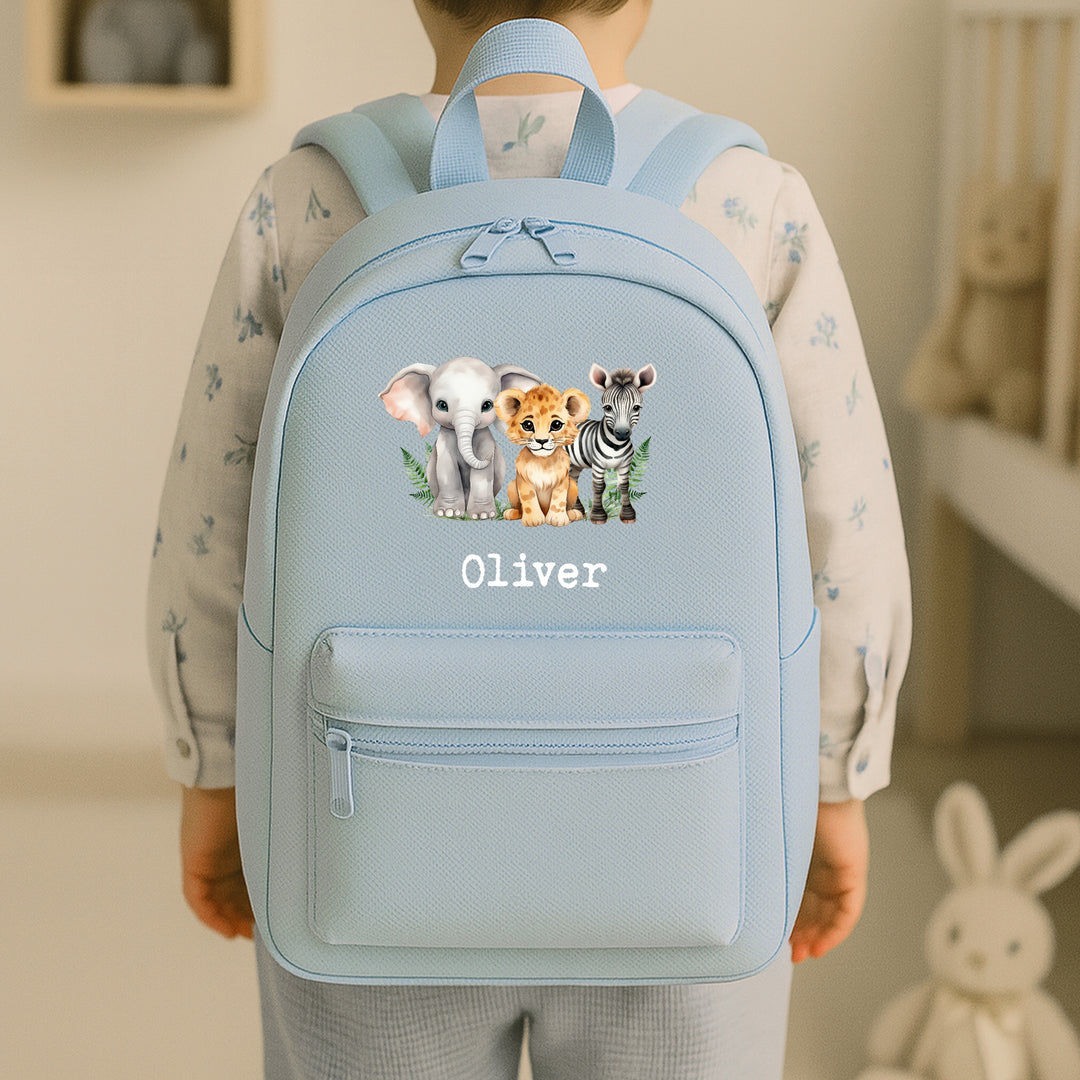 Personalised Toddler Jungle Backpack