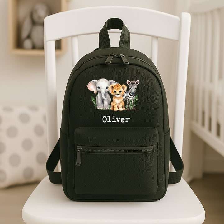 Personalised Toddler Jungle Backpack