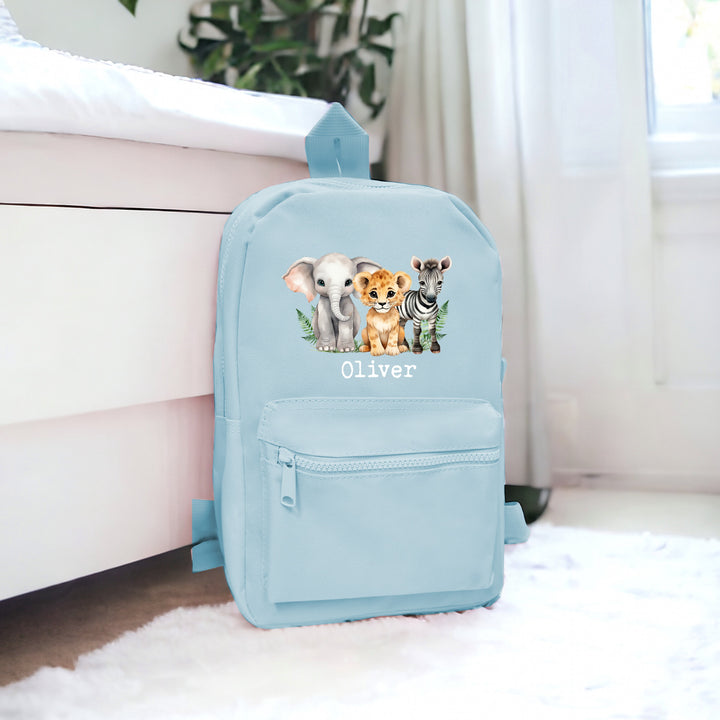 Personalised Toddler Jungle Backpack