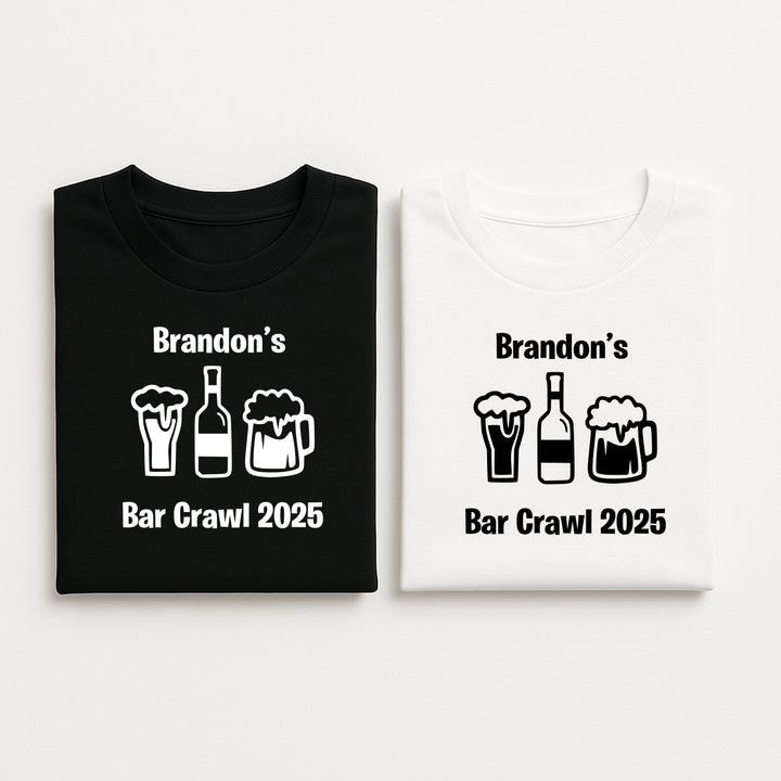 Personalised Team Groom Stag Do T-Shirts