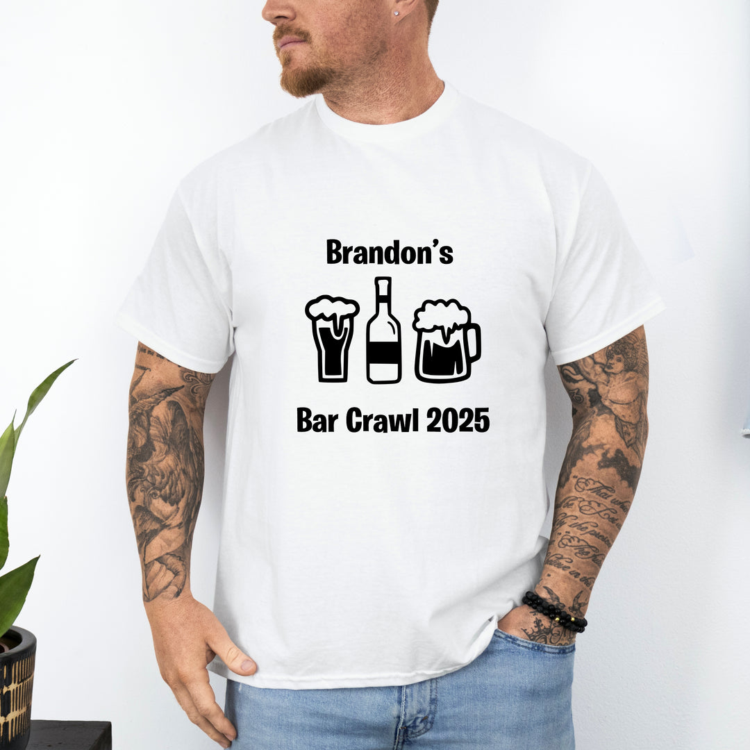 Personalised Team Groom Stag Do T-Shirts