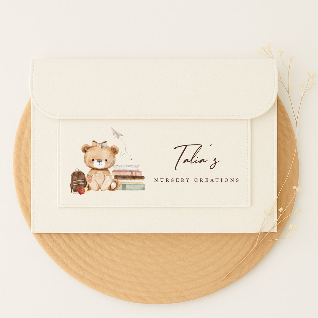 Personalised School Art Work Folder