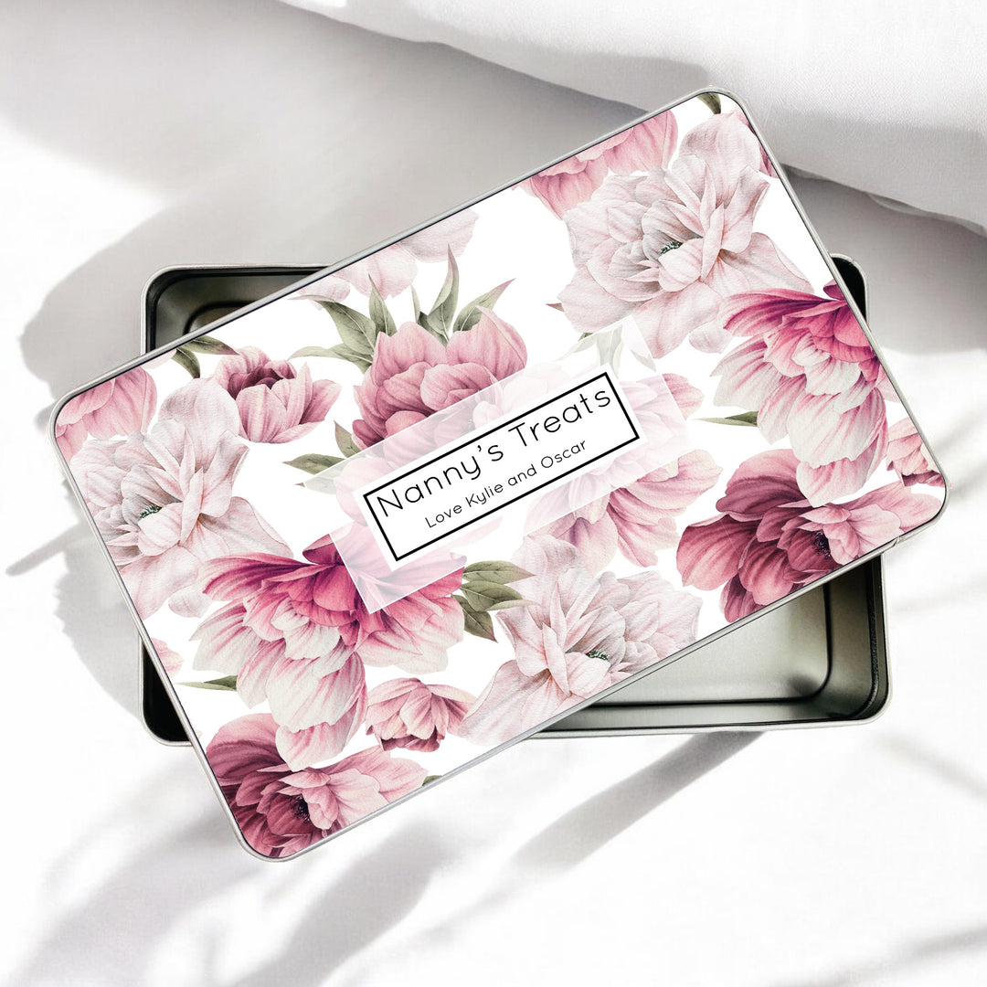 Nanny's Treat Tin – Personalised Gift for Her