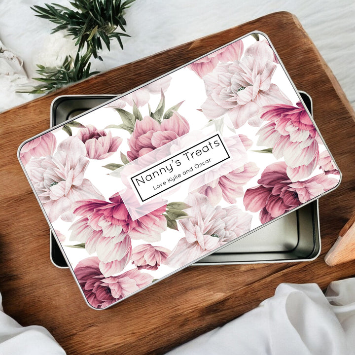 Nanny's Treat Tin – Personalised Gift for Her