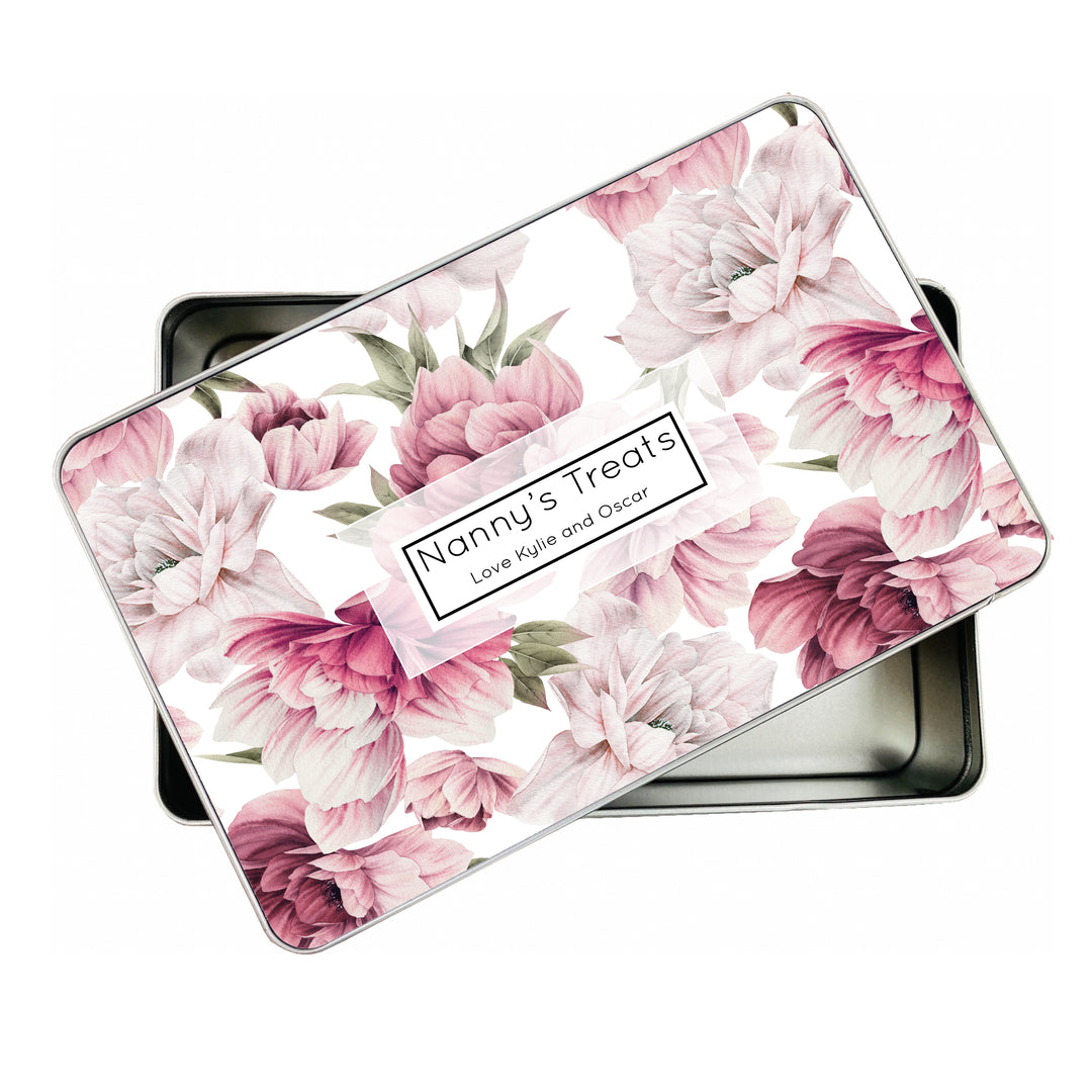 Nanny's Treat Tin – Personalised Gift for Her