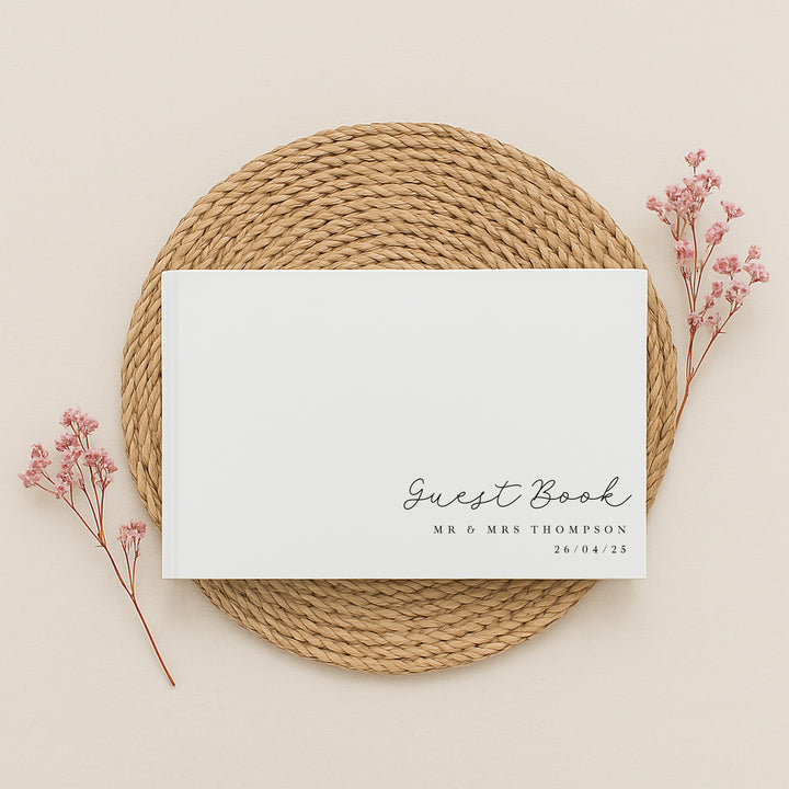 Personalised Wedding Guest Book