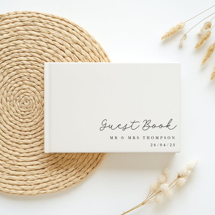 Personalised Wedding Guest Book