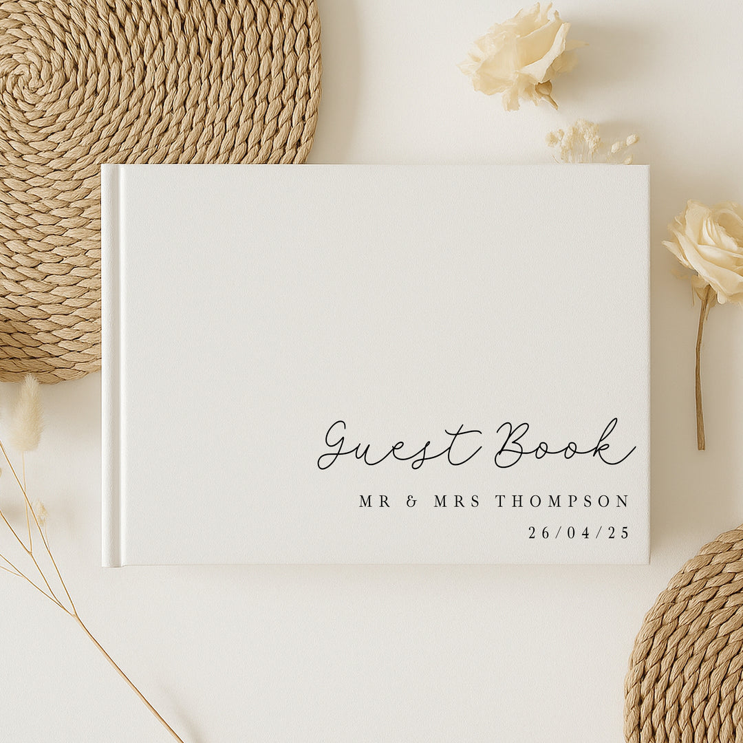 Personalised Wedding Guest Book