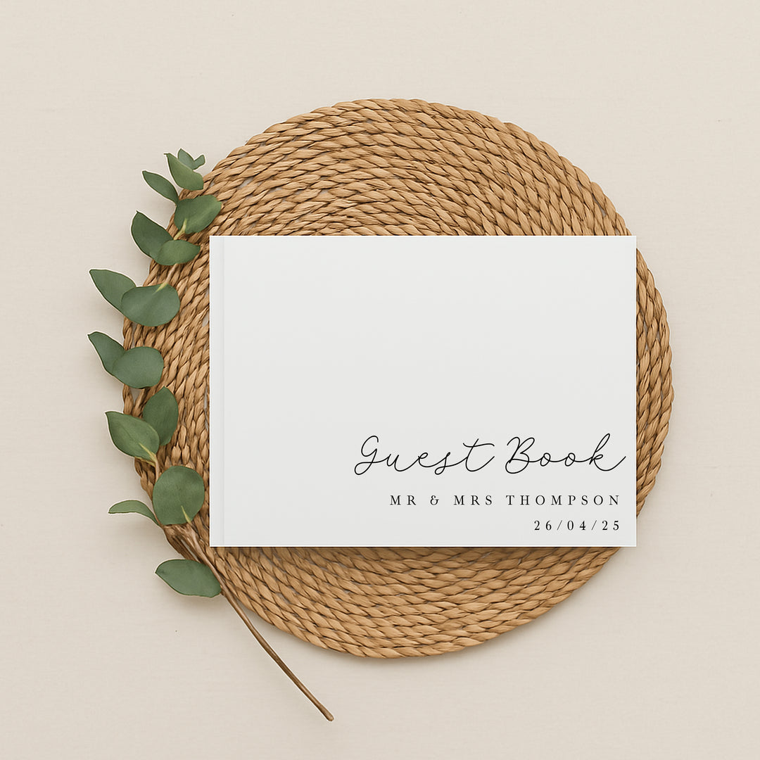Personalised Wedding Guest Book