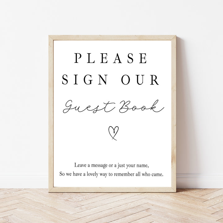 Personalised Wedding Guest Book