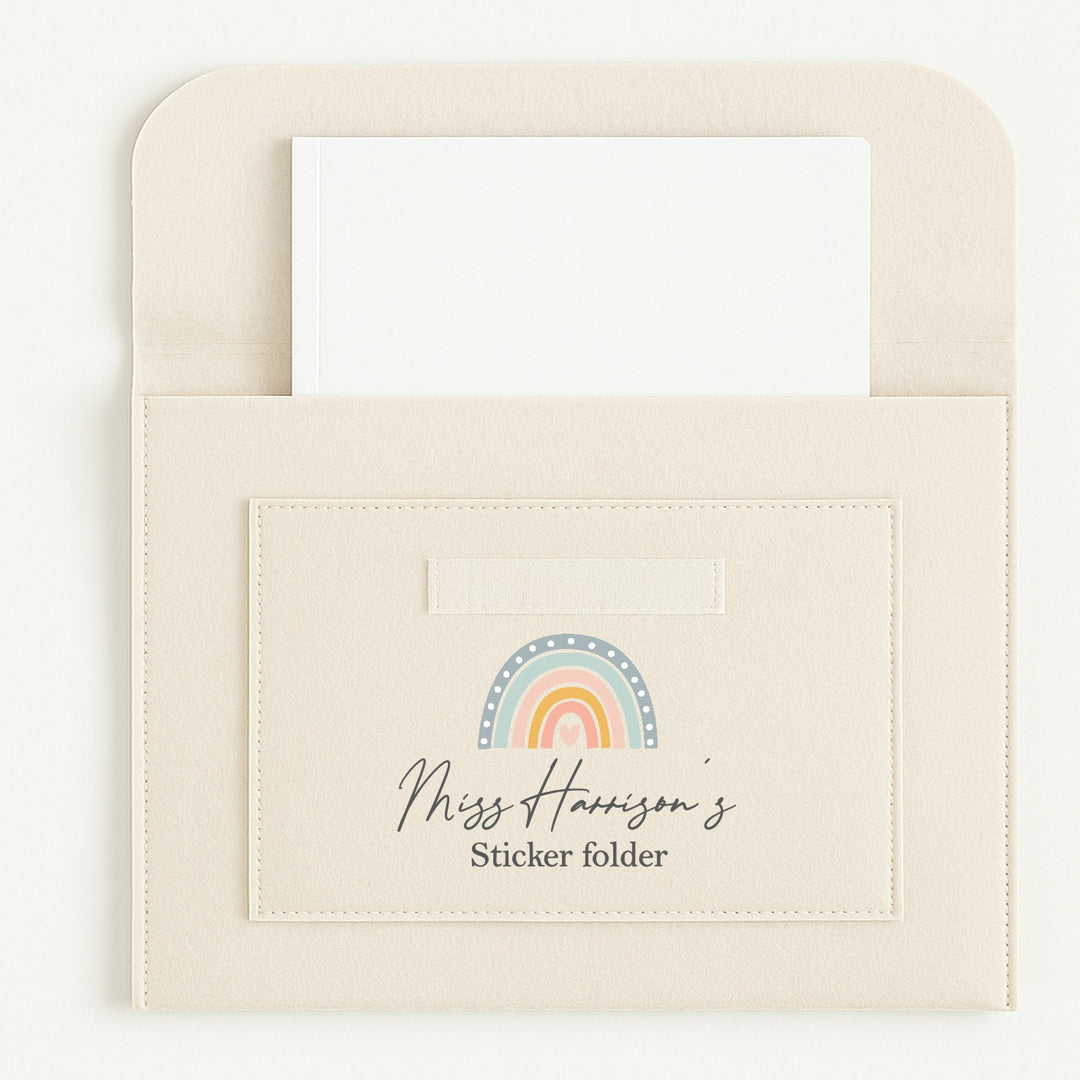 Personalised Teachers Notes Folder