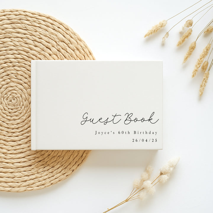 Personalised Birthday Any Age Guest Book