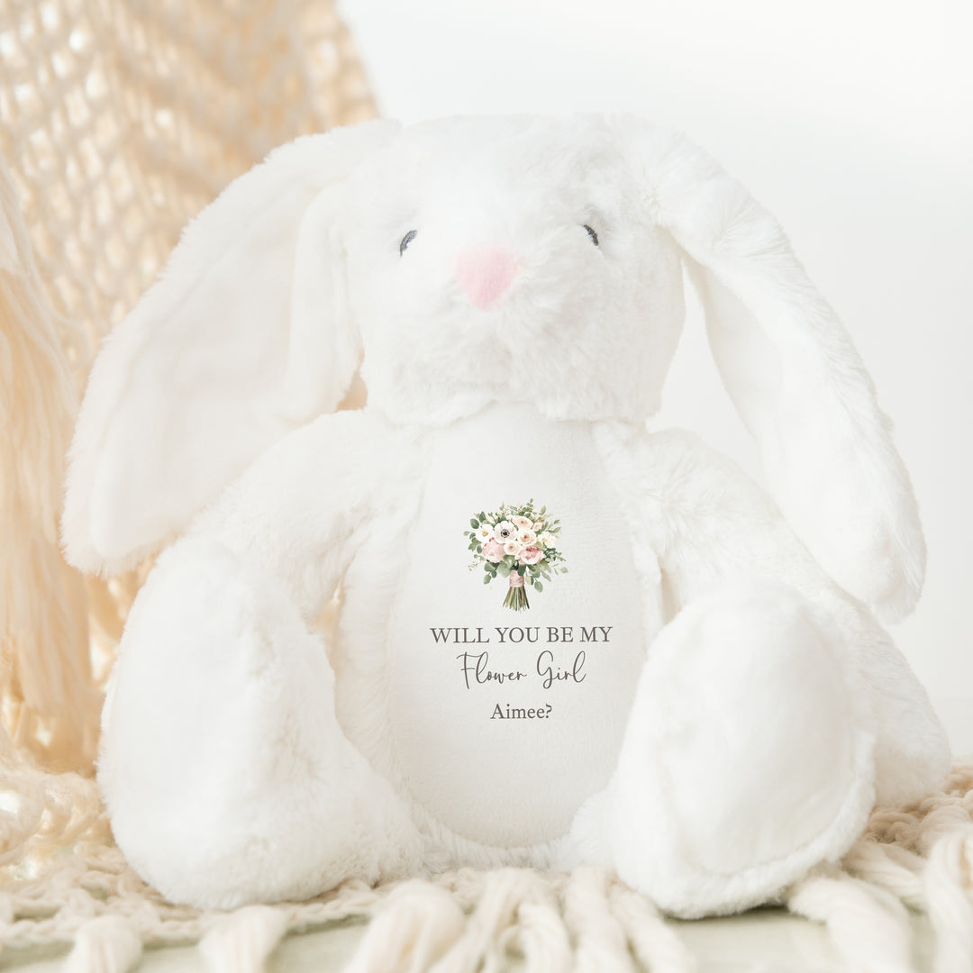 Personalised Flower Girl Teddy/Bunny