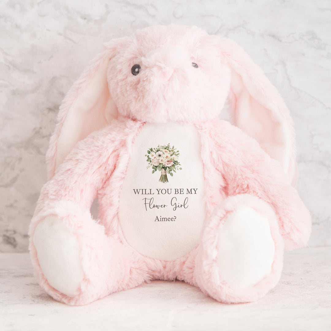Personalised Flower Girl Teddy/Bunny