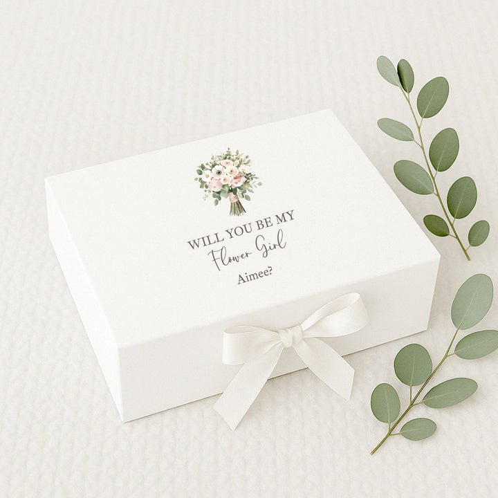 Personalised Flower Girl Gift Box