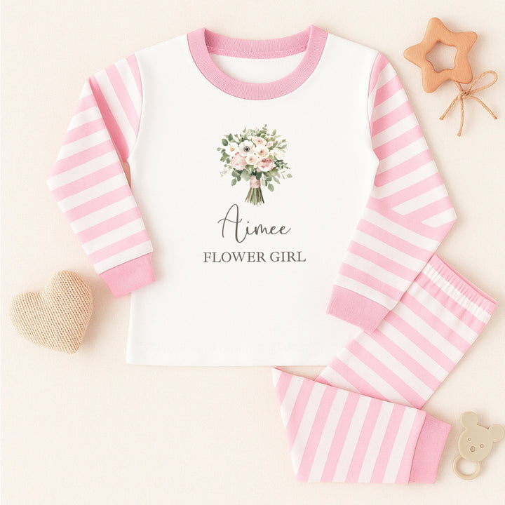 Personalised Flower Girl Pyjamas