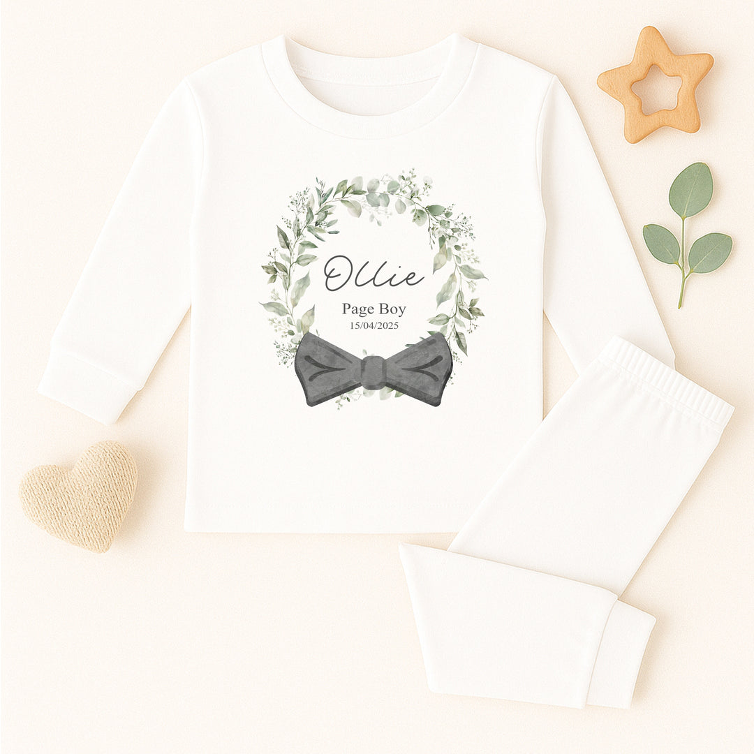 Personalised Page Boy Pyjamas