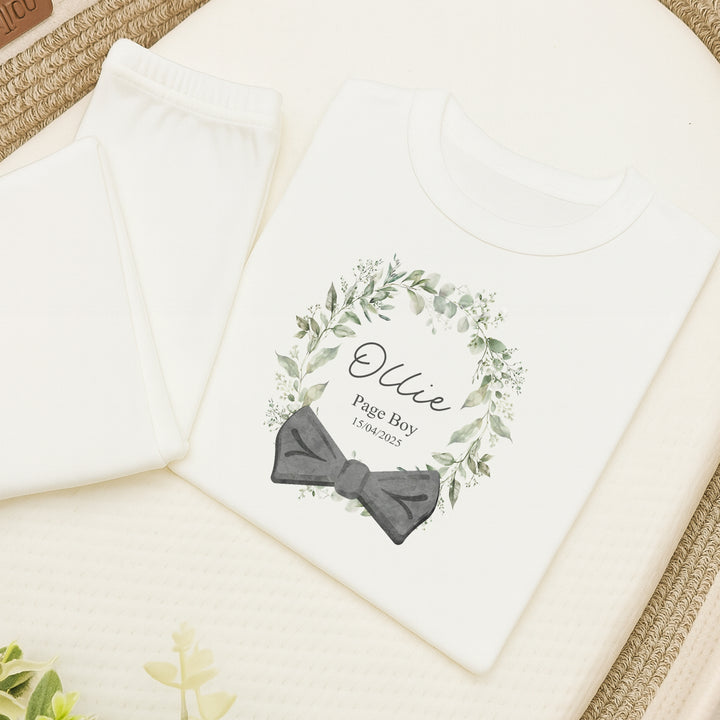 Personalised Page Boy Pyjamas