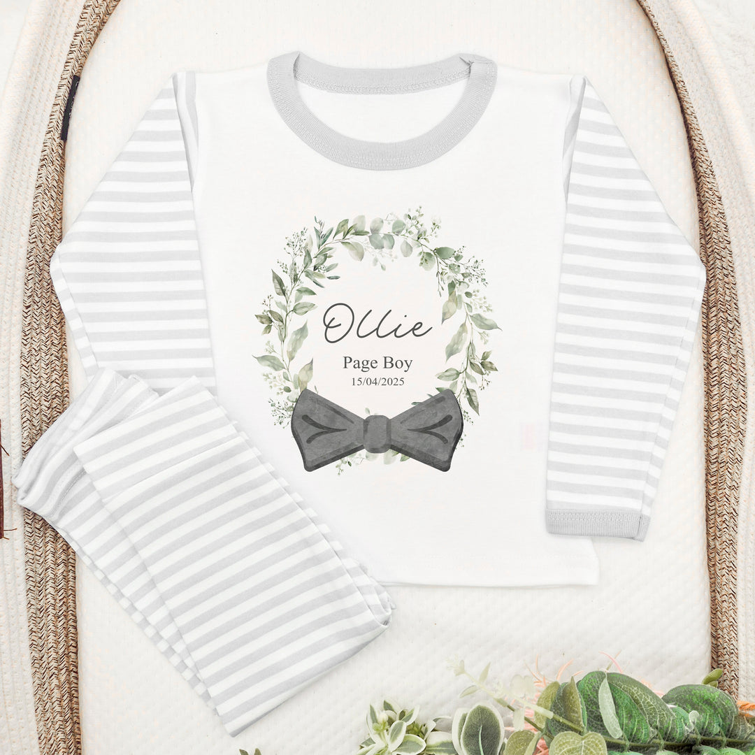 Personalised Page Boy Pyjamas