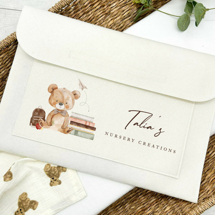 Personalised School Art Work Folder