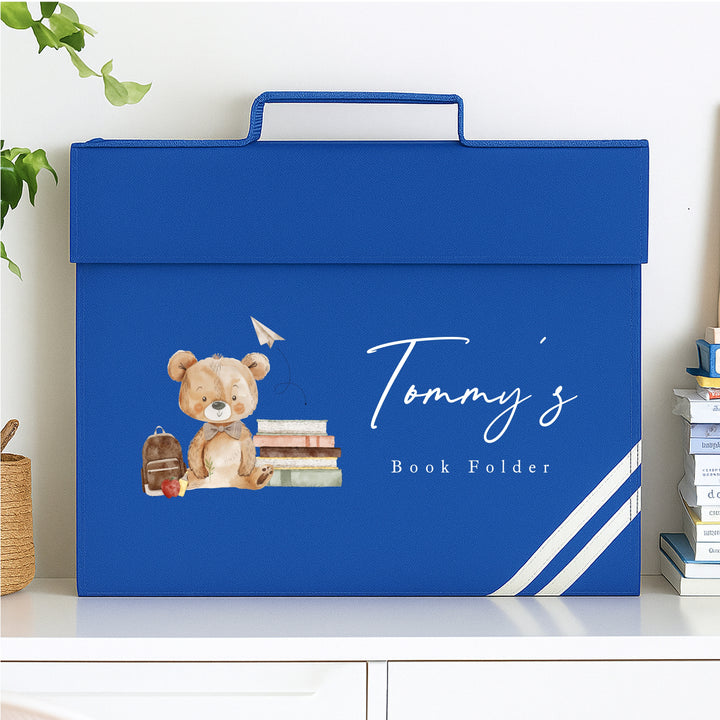 Personalised School Book Bag Folder
