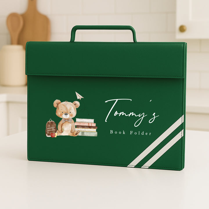 Personalised School Book Bag Folder