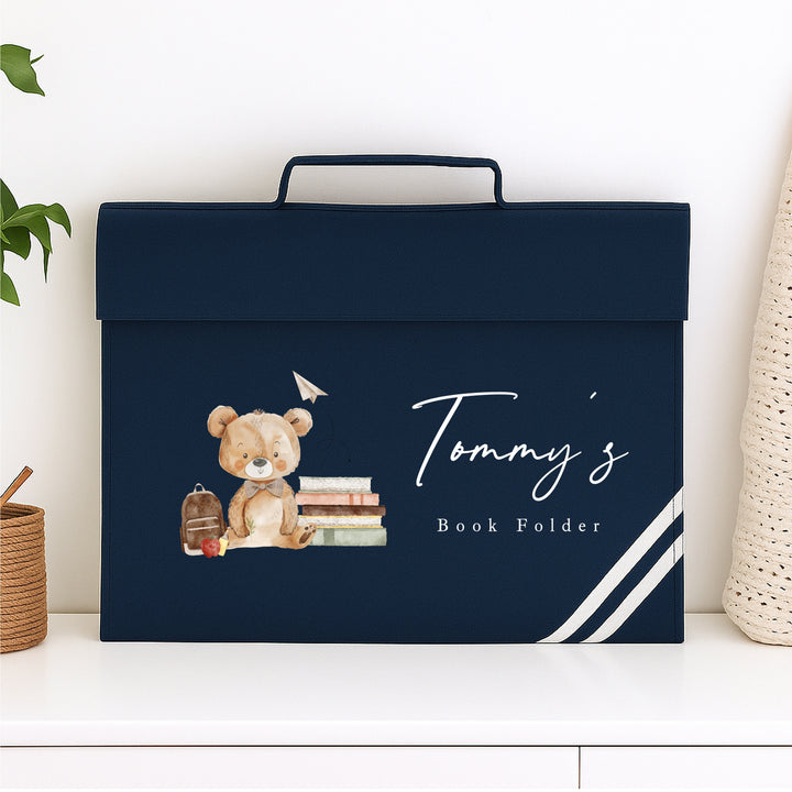Personalised School Book Bag Folder