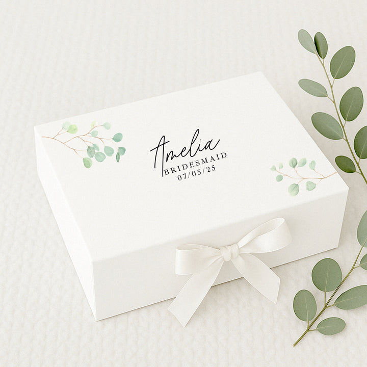 Personalised Bridesmaid Gift Box