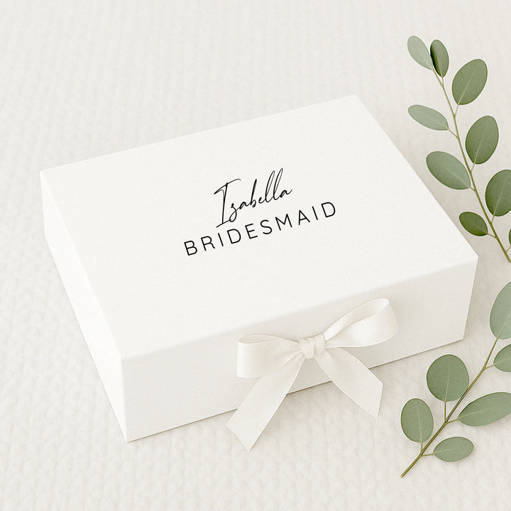 Personalised Bridesmaid Gift Box