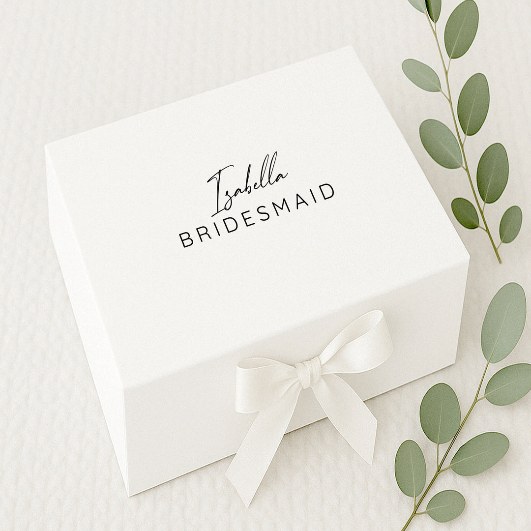 Personalised Bridesmaid Gift Box