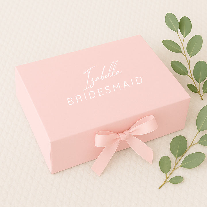 Personalised Bridesmaid Gift Box