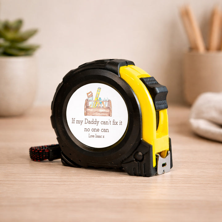 Personalised Dad Fix It Tape Measure