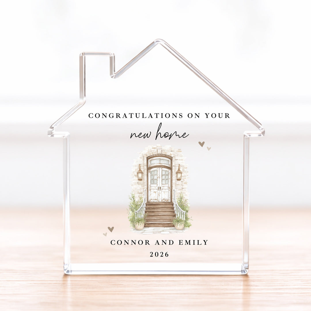 Personalised Front Door New Home Gift