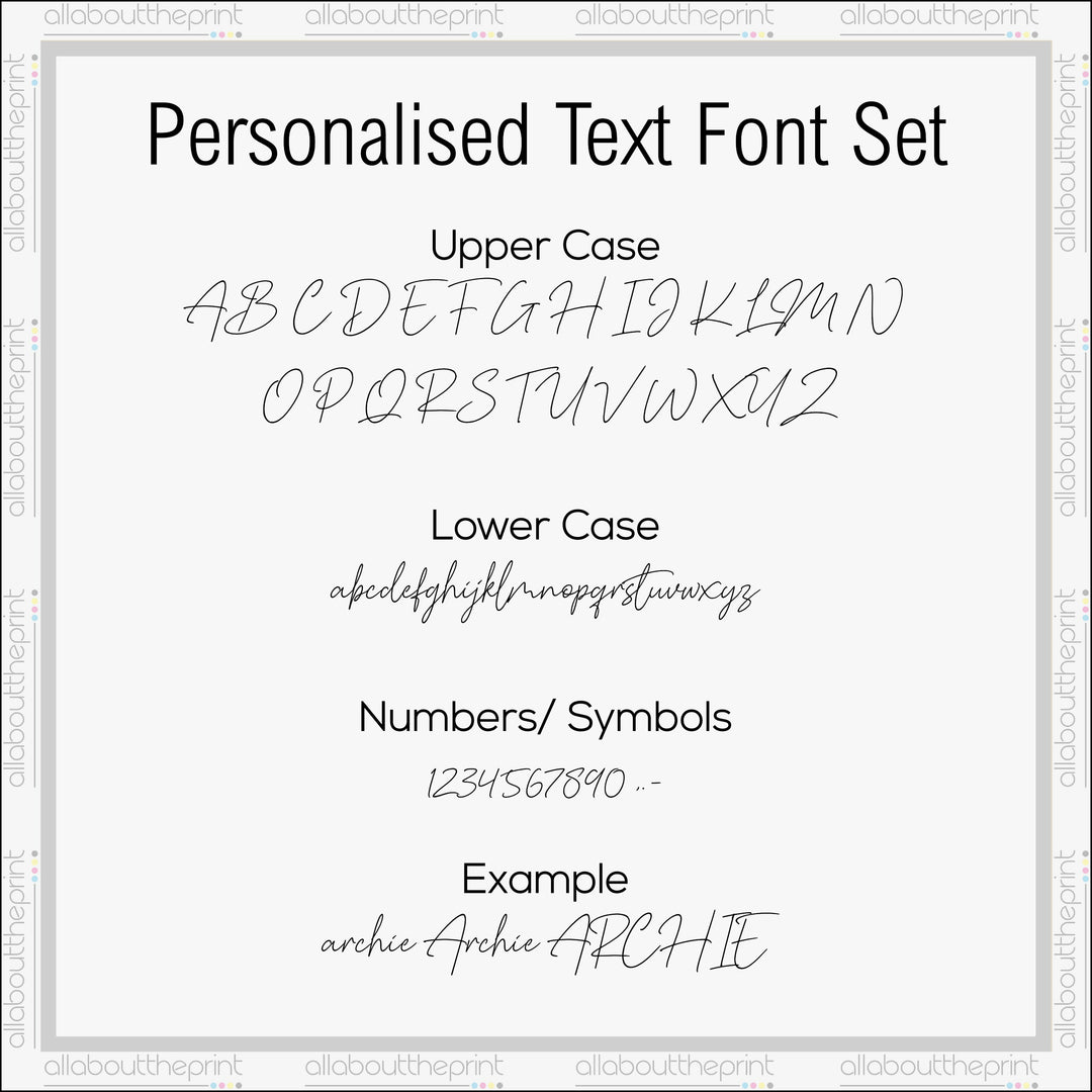 Personalised Bear It&