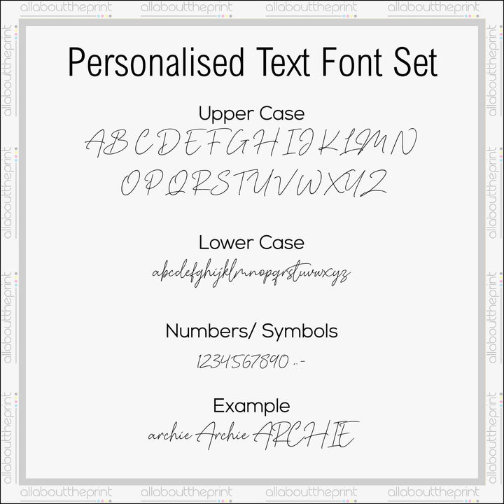 Personalised Bear It&