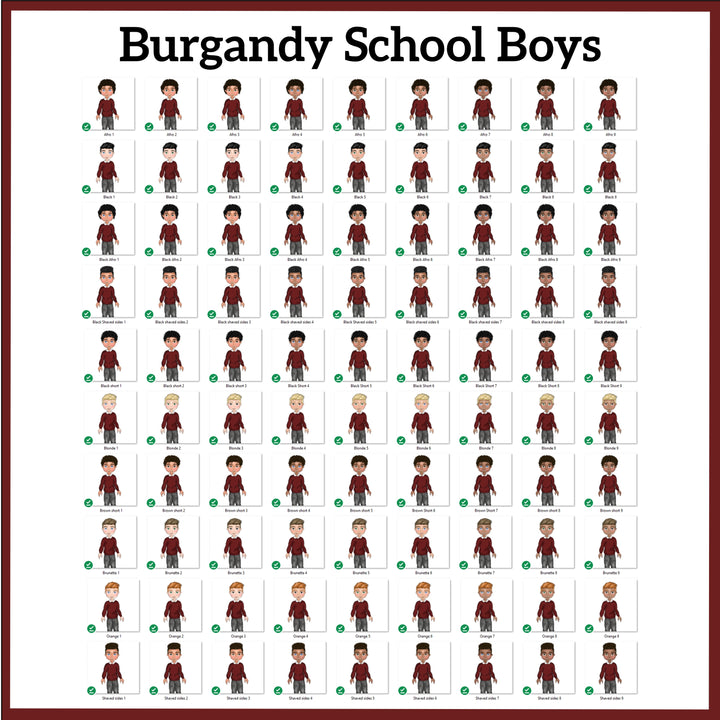 Personalised School Book Bag Folder