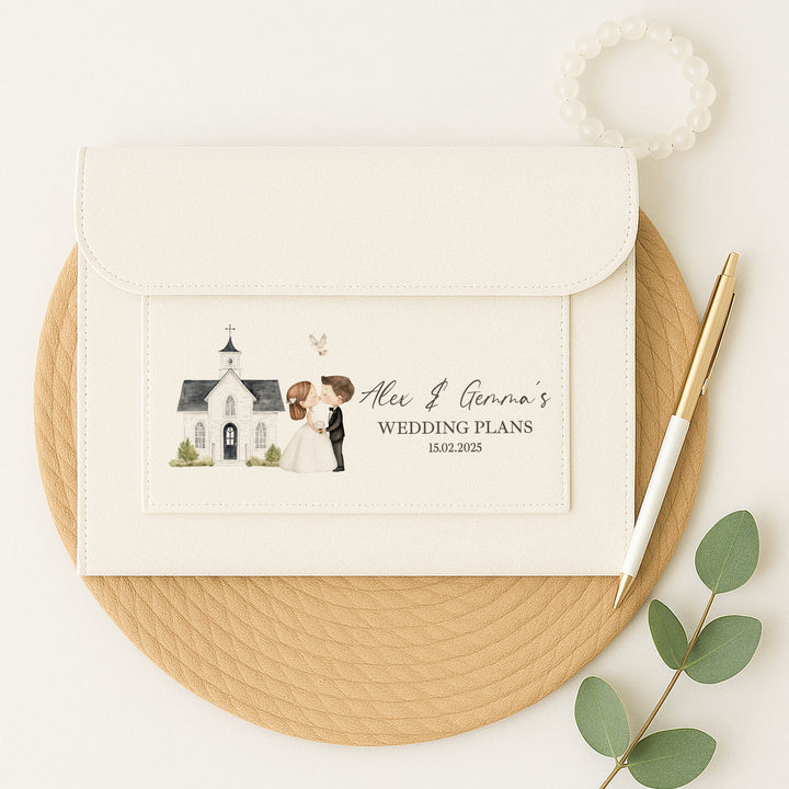 Personalised Wedding Notes Folder
