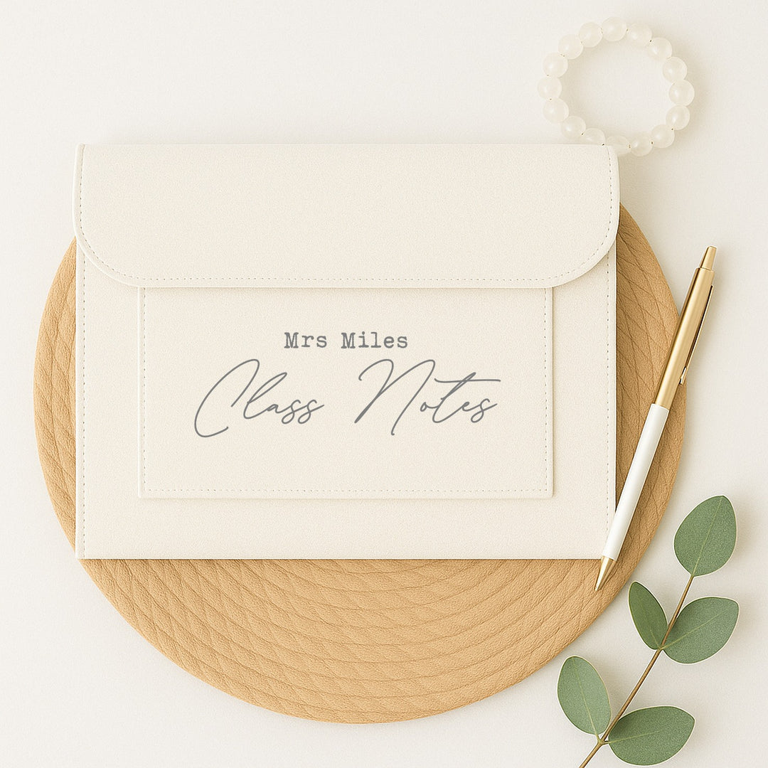 Personalised Teachers Notes Folder