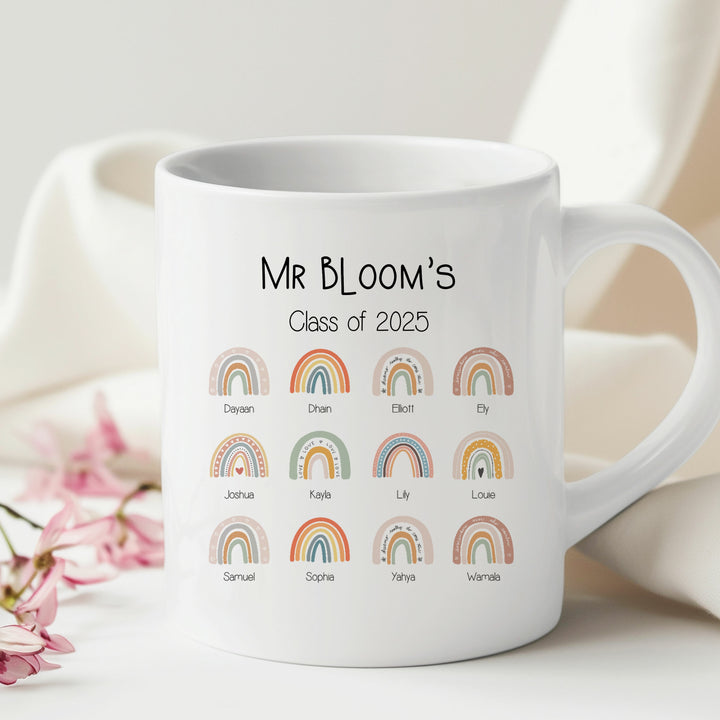 Personalised Teachers Class Mug