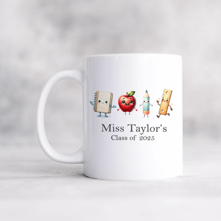 Personalised Teachers Class Mug