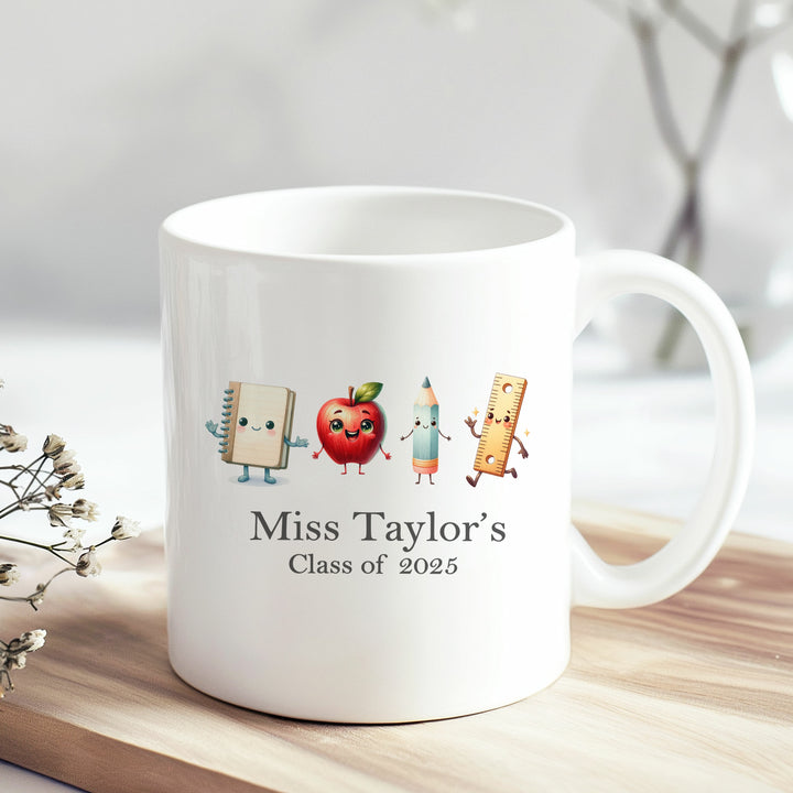 Personalised Teachers Class Mug