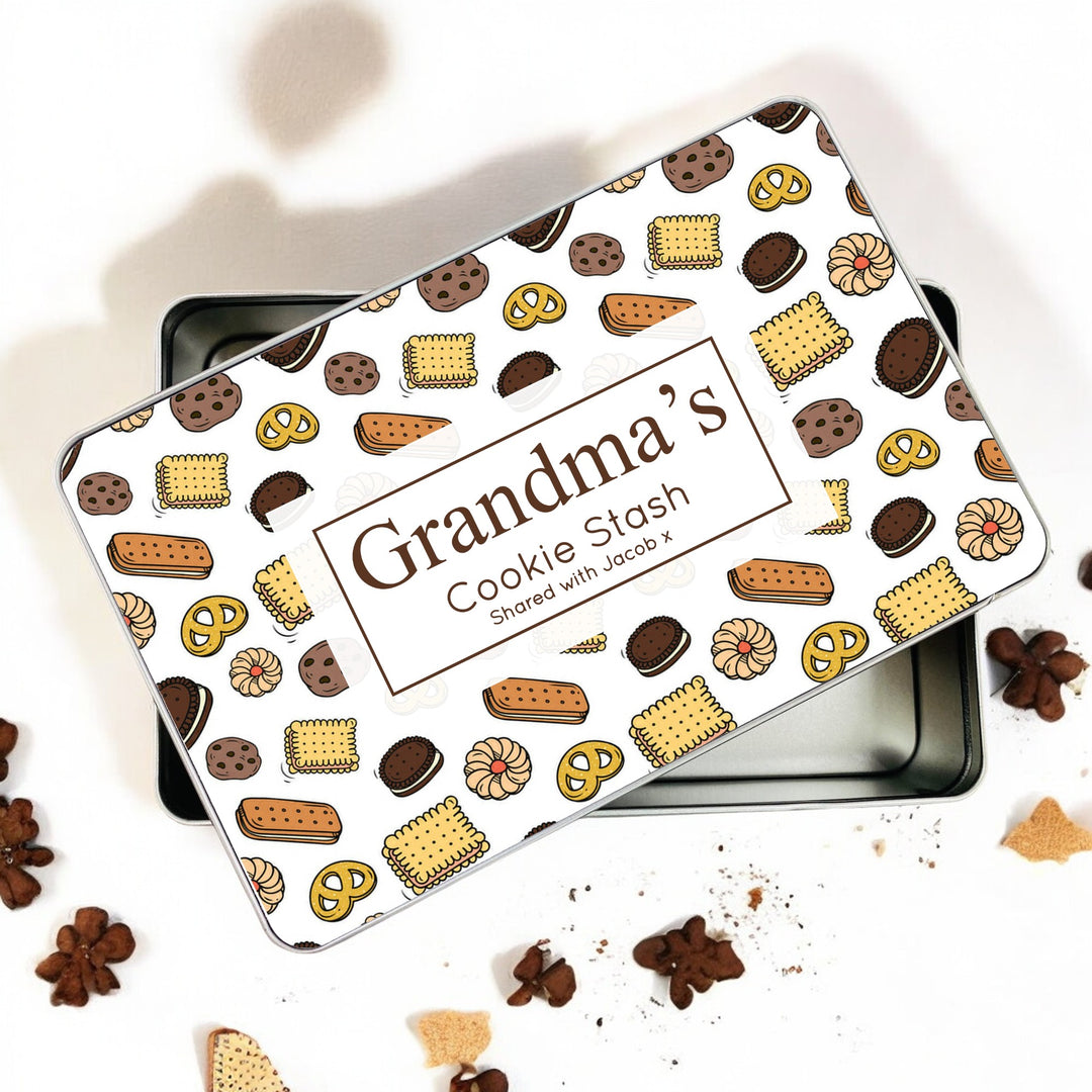 Grandma's Biscuit Tin– Personalised Gift for Her
