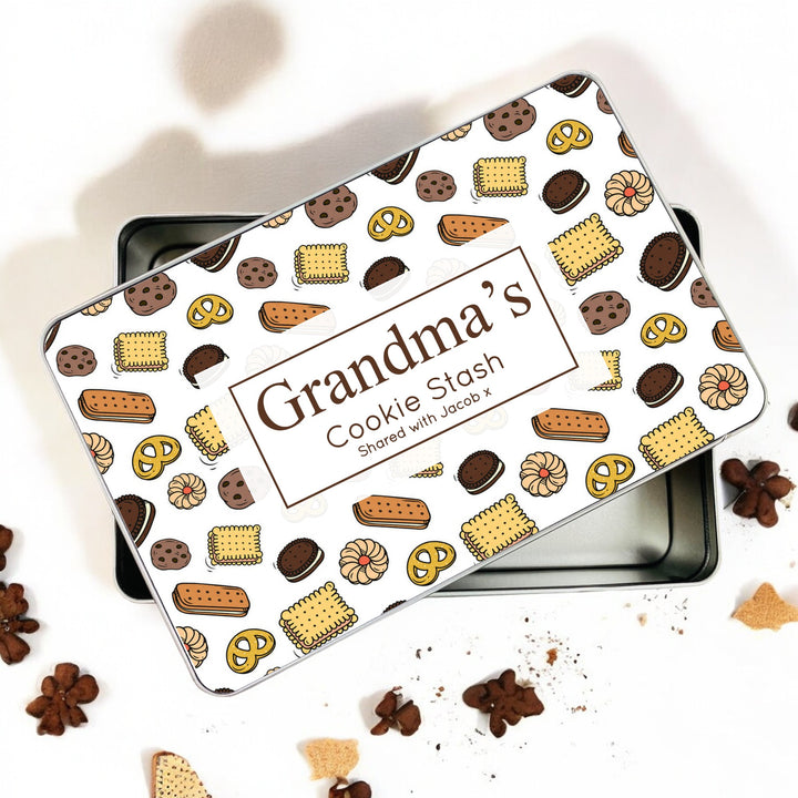 Grandma's Biscuit Tin– Personalised Gift for Her