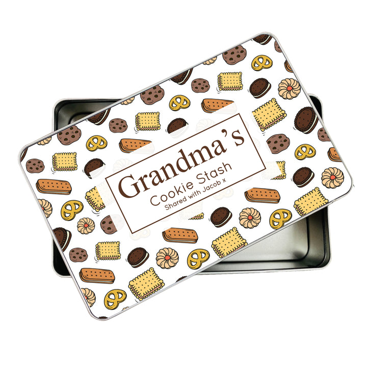 Grandma's Biscuit Tin– Personalised Gift for Her