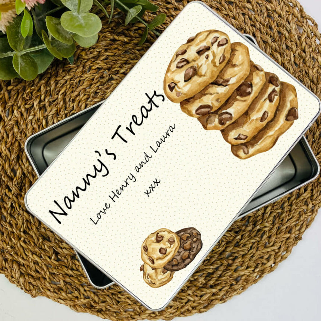 Nanny's Biscuit Tin– Personalised Gift for Her