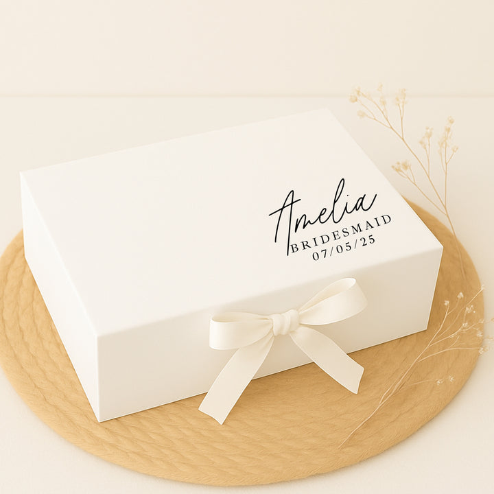 Personalised Bridesmaid Gift Box