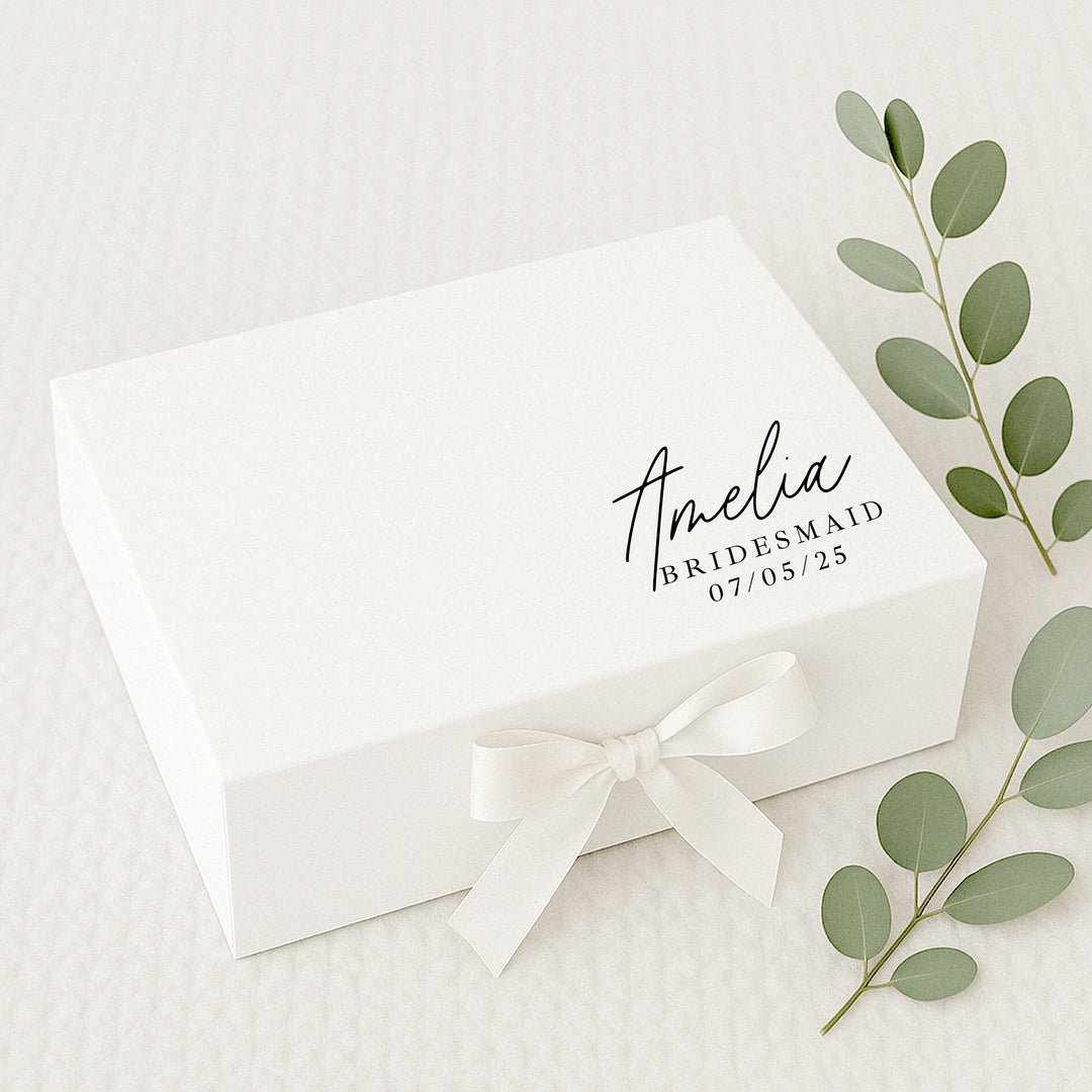 Personalised Bridesmaid Gift Box
